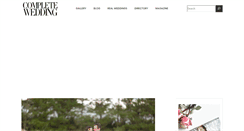 Desktop Screenshot of completewedding.com.au